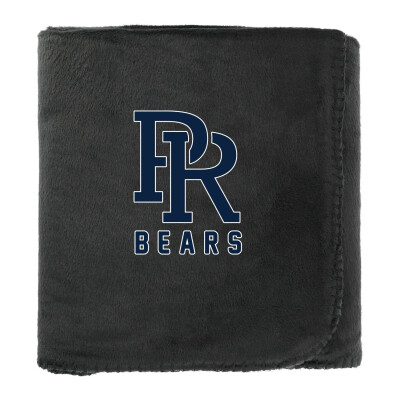 100% Recycled PET Fleece Blanket with RPET Pouch