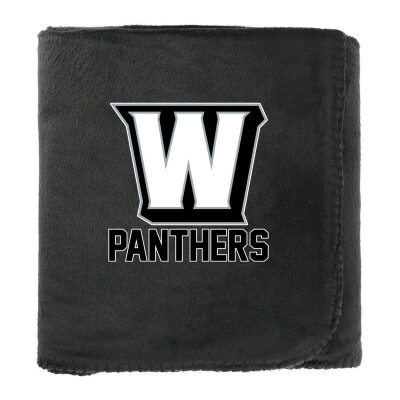 100% Recycled PET Fleece Blanket with RPET Pouch