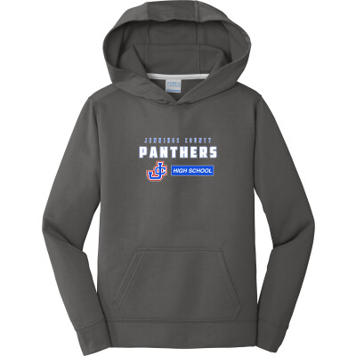 Youth Performance Fleece Pullover Hooded Sweatshirt