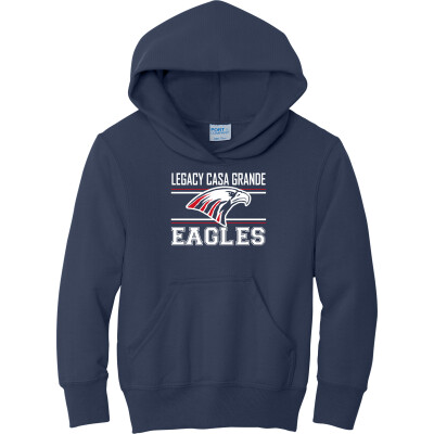 Youth Core Fleece Pullover Hooded Sweatshirt