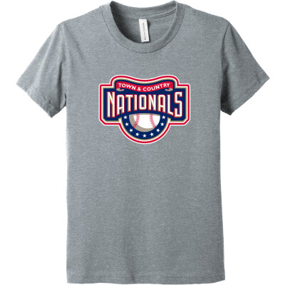 Bella+Canvas Youth Heather CVC Tee