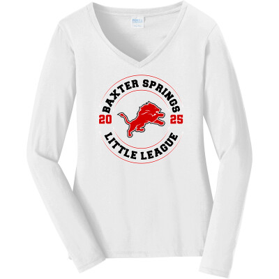 Women's Long Sleeve Fan Favorite V-Neck Tee