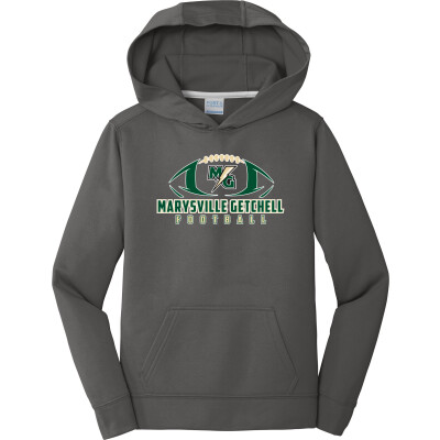 Youth Performance Fleece Pullover Hooded Sweatshirt