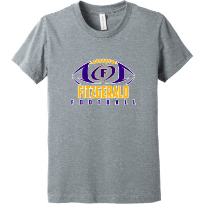 Bella+Canvas Youth Heather CVC Tee