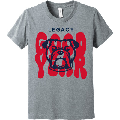 Youth Heather CVC Short Sleeve Tee