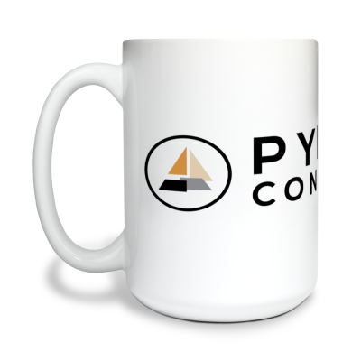 15 oz White Ceramic Mug