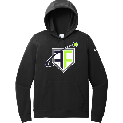 Nike Women's Club Fleece Sleeve Swoosh Pullover Hoodie