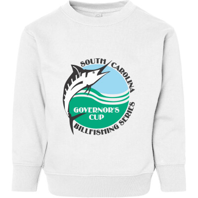 RABBIT SKINS Toddler Crewneck Sweatshirt - Printed