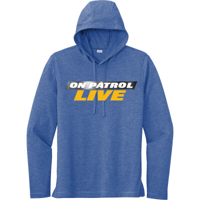 On Patrol: Live Triblend Long Sleeve Jersey Hoodie