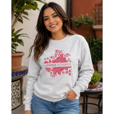 LATINAS IN POWER Premium Crewneck Sweatshirt