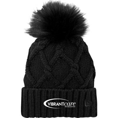 NEW ERA Faux Fur Pom Beanie