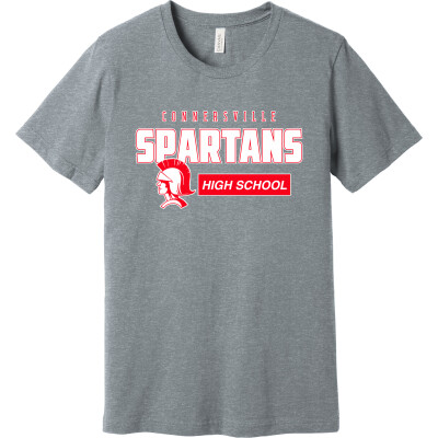 Bella+Canvas Unisex Heather CVC Short Sleeve Tee