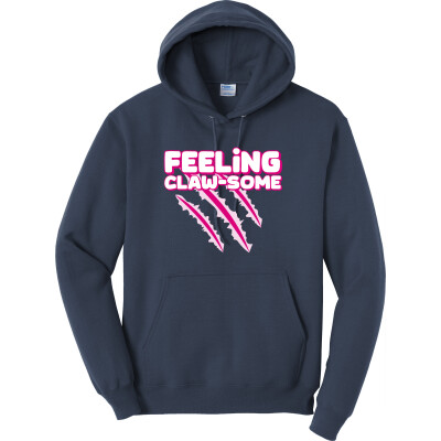 Hooded Sweatshirt- Clawsome