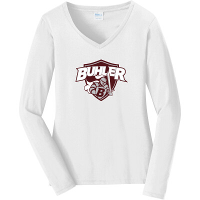 Women's Long Sleeve Fan Favorite V-Neck Tee