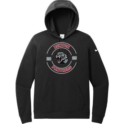 Nike Women's Club Fleece Sleeve Swoosh Pullover Hoodie