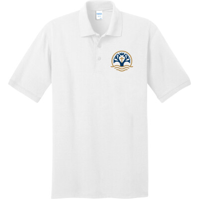 Adult Jersey Knit Polo - with Logo