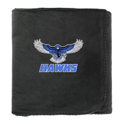 100% Recycled PET Fleece Blanket with RPET Pouch