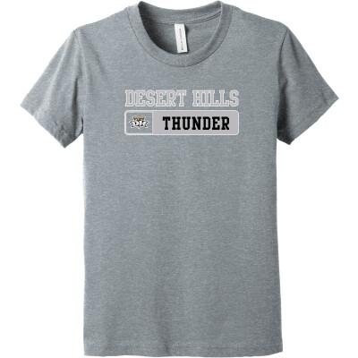 Bella+Canvas Youth Heather CVC Tee