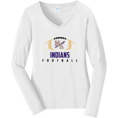 Women's Long Sleeve Fan Favorite V-Neck Tee