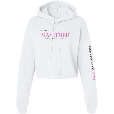 Iconic Presence Power Cropped Fleece Hoodie