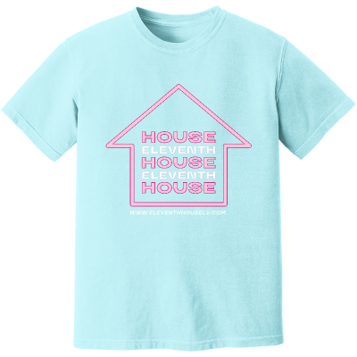 THE ELEVENTH HOUSE CLASSIC ICE BLUE TEE