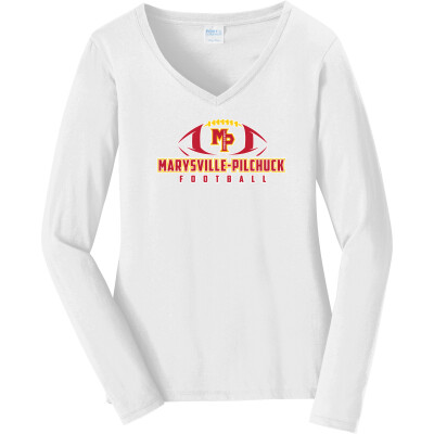 Women's Long Sleeve Fan Favorite V-Neck Tee