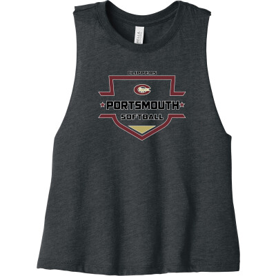 Bella+Canvas Women’s Racerback Cropped Tank