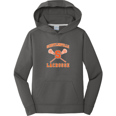 Youth Performance Fleece Pullover Hooded Sweatshirt