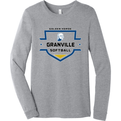 Bella+Canvas Unisex Heather CVC Long Sleeve Tee