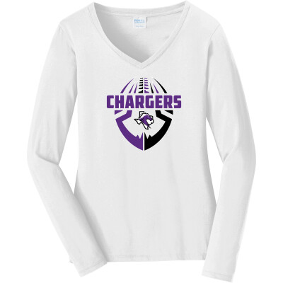 Women's Long Sleeve Fan Favorite V-Neck Tee