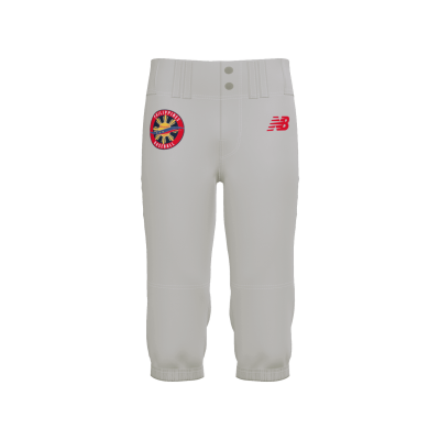 New Balance Youth 3000 Sublimated Athletic Knicker Baseball Pant - Grey