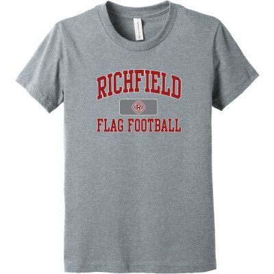 Bella+Canvas Youth Heather CVC Tee