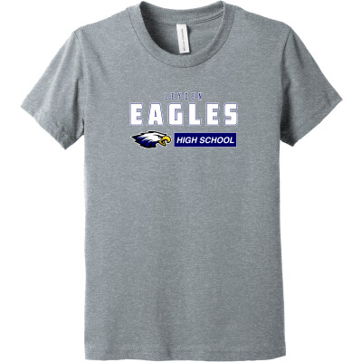 Bella+Canvas Youth Heather CVC Tee