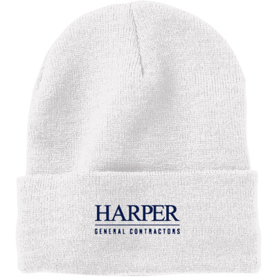 SPORTSMAN 12 Fleece Lined Cuffed Beanie (EMB)