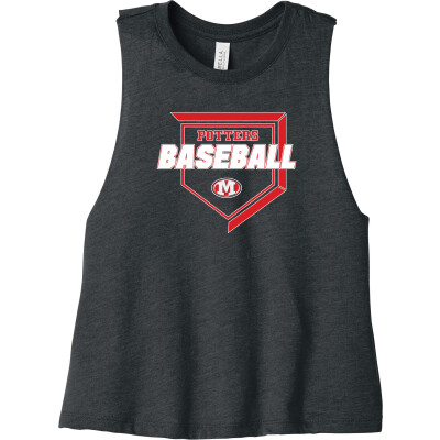 Bella+Canvas Women’s Racerback Cropped Tank