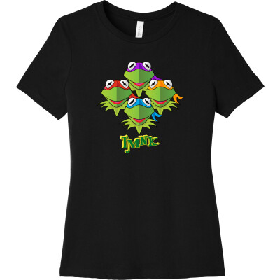 Teenage Mutant Ninja Kermits - Women's Relaxed Jersey Short Sleeve Tee