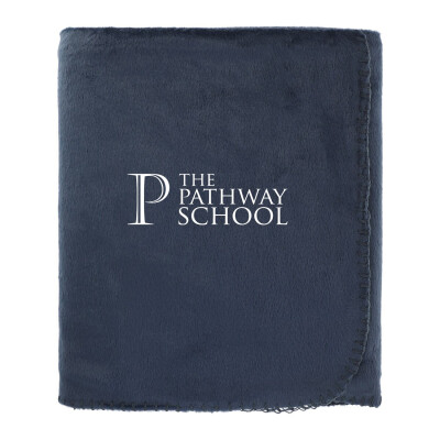 100% Recycled PET Fleece Blanket with RPET Pouch