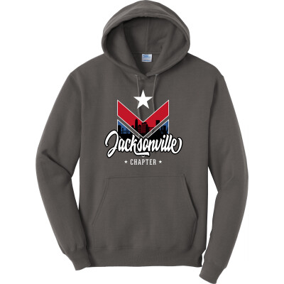 Jacksonville Core Fleece Pullover Hooded Sweatshirt