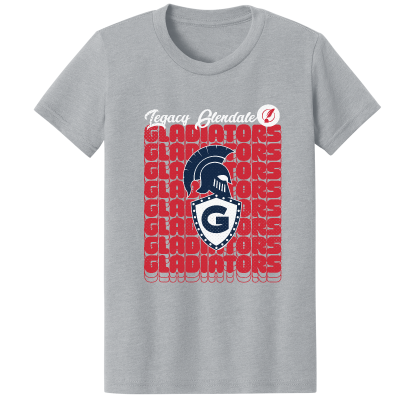 Youth Heather CVC Short Sleeve Tee