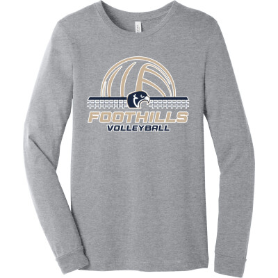 Bella+Canvas Unisex Heather CVC Long Sleeve Tee