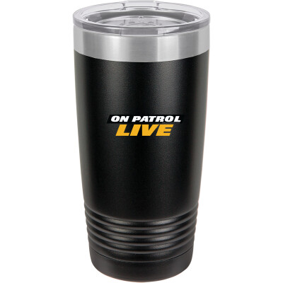 On Patrol: Live Double Insulated Polar Camel 20oz Tumbler (Color Logo)