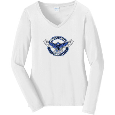 Women's Long Sleeve Fan Favorite V-Neck Tee