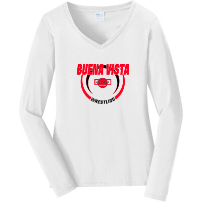 Women's Long Sleeve Fan Favorite V-Neck Tee