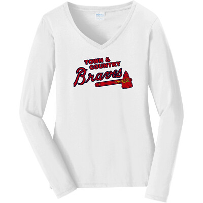Women's Long Sleeve Fan Favorite V-Neck Tee