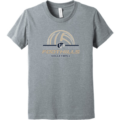 Bella+Canvas Youth Heather CVC Tee