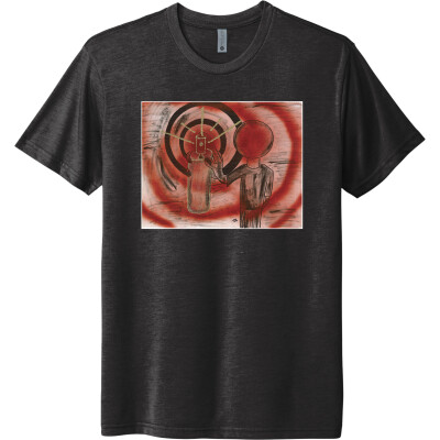 Spray Can Unisex Tri-Blend Tee
