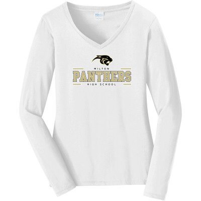 Women's Long Sleeve Fan Favorite V-Neck Tee