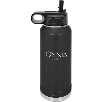 Omnia Dayclub  Stainless Steel Double Insulated 32oz Polar Camel Bottle