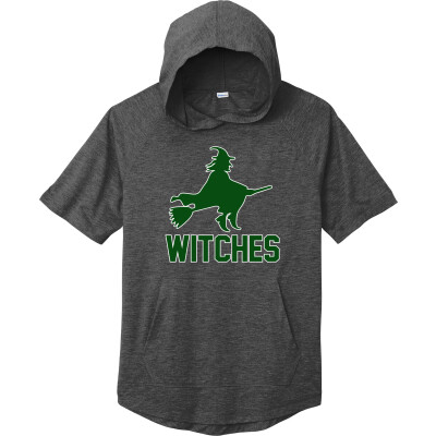 Tri-Blend Wicking Short Sleeve Hoodie