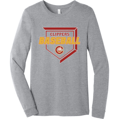 Bella+Canvas Unisex Heather CVC Long Sleeve Tee